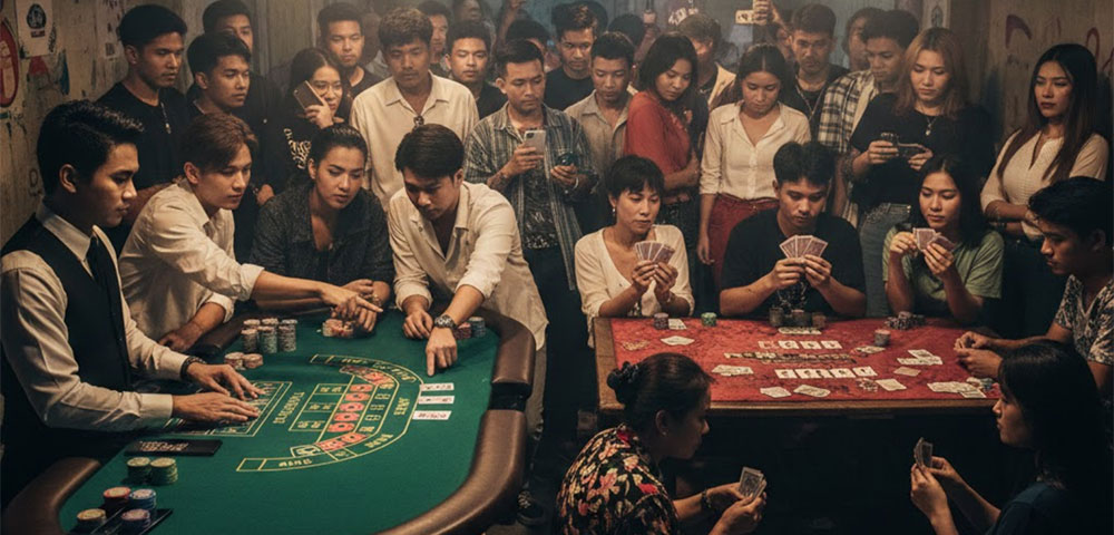 ความแตกต่างระหว่างบาคาร่า กับป๊อกเด้ง